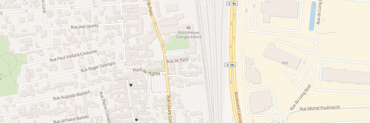 Plan du 291 Rue de Paris à Saint-Étienne-du-Rouvray