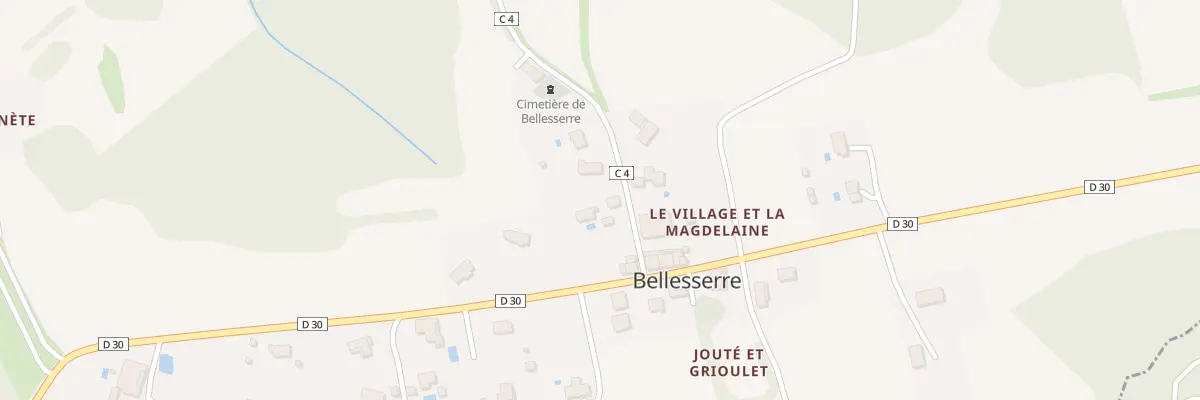 Plan du 109 Che de l’Eglise à Bellesserre
