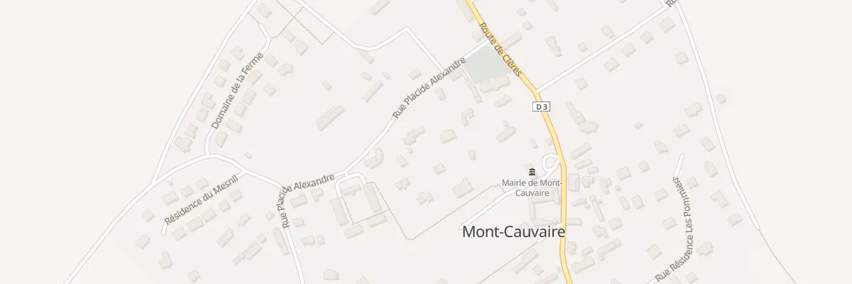 Plan du 5062 Le Village Sud à Mont-Cauvaire