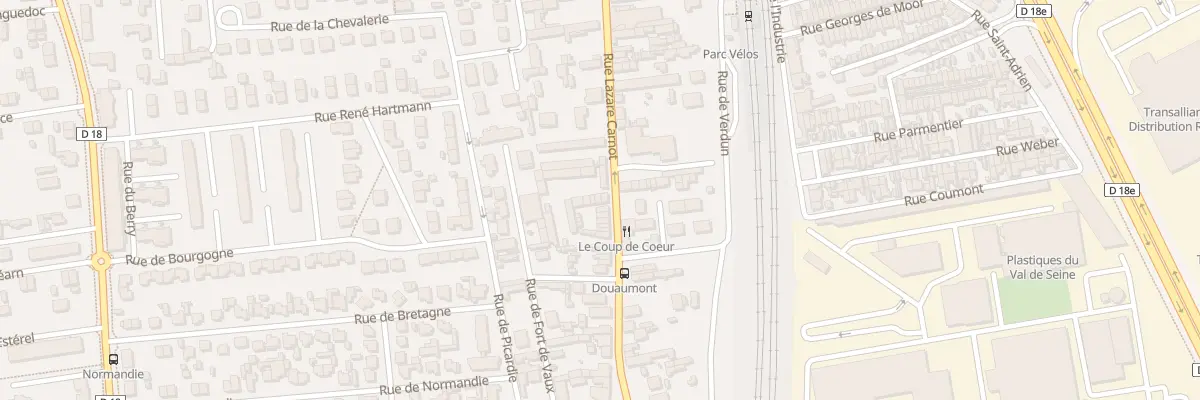 Plan du 94 Rue Lazare Carnot à Saint-Étienne-du-Rouvray