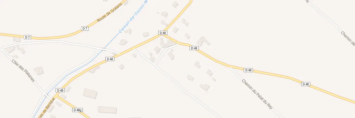 Plan du 33A Les Arrouges à Marignac-Lasclares