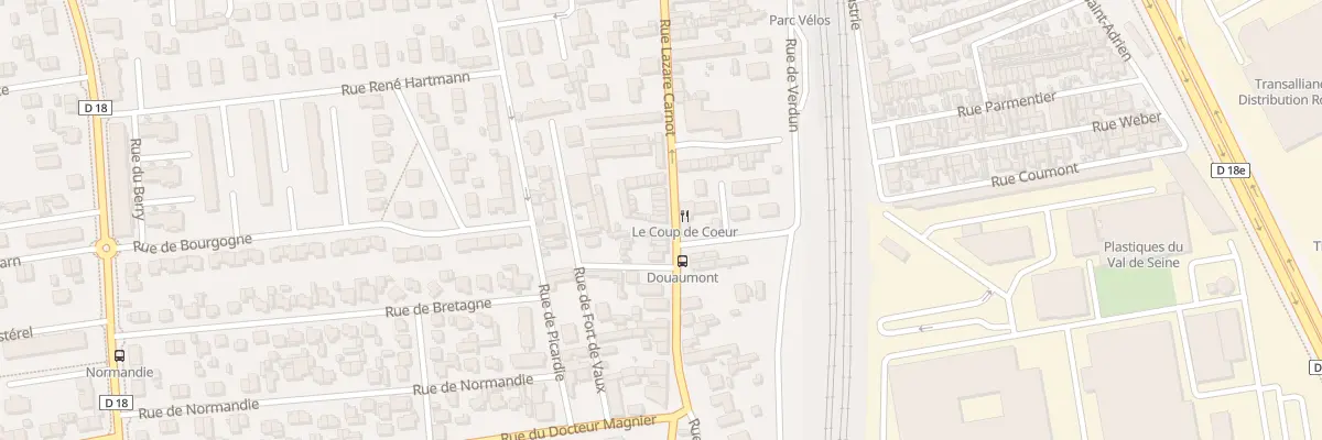 Plan du 114 Rue Lazare Carnot à Saint-Étienne-du-Rouvray