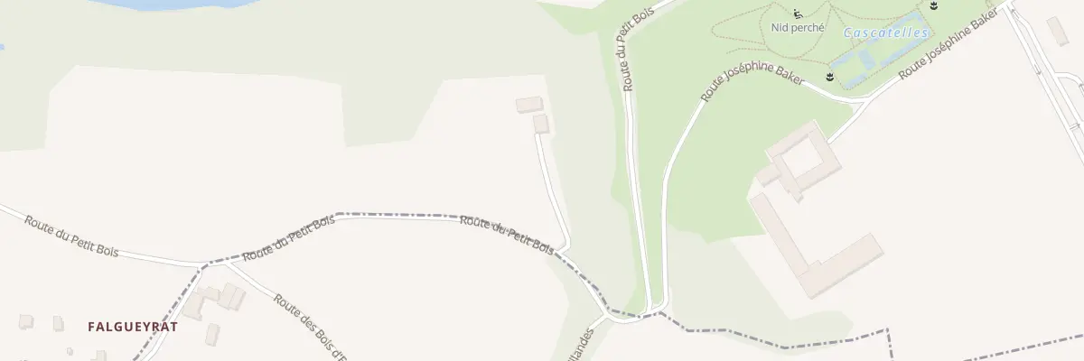 Plan du 27A Le Petit Bois à Castelnaud-la-Chapelle