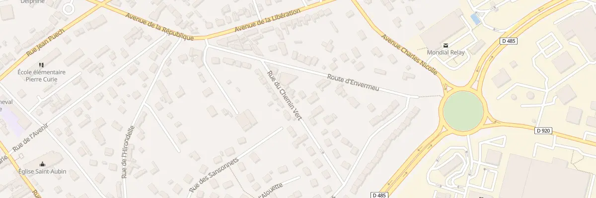 Plan du 3 Rue du Chemin Vert à Dieppe