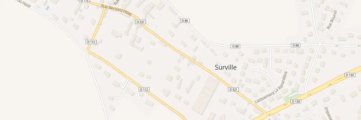 Plan du 15 Rue Bernard Petel à Surville