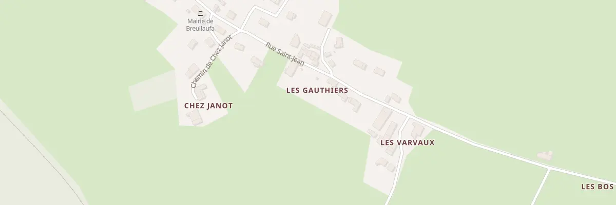 Plan du 46 Rue Saint-Jean à Breuilaufa