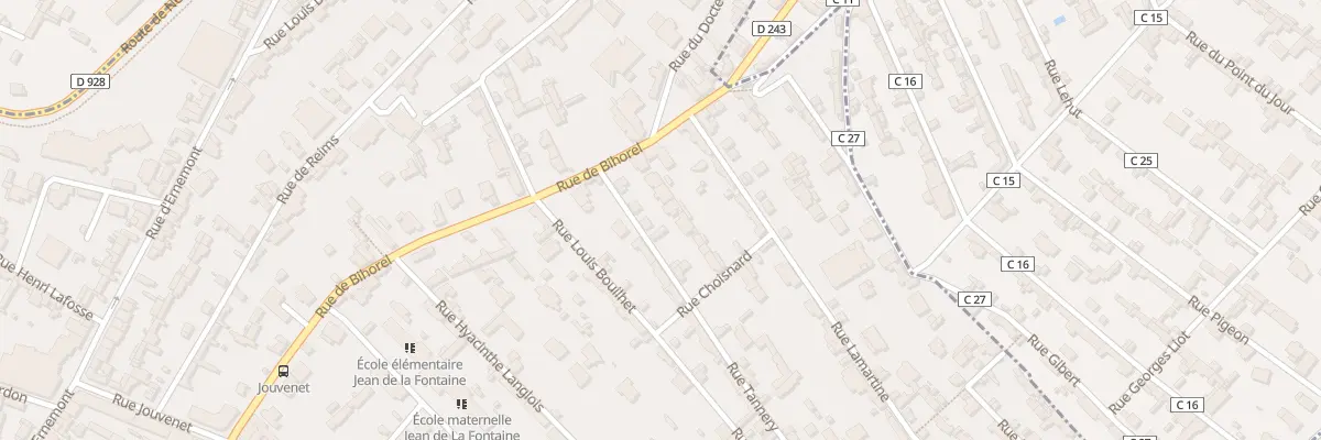 Plan du 26 Rue Tannery à Rouen