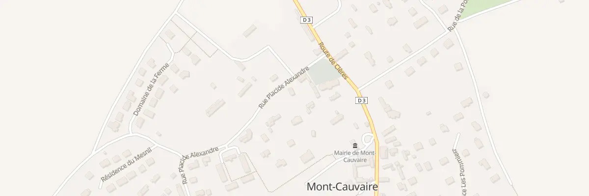 Plan du 5063 Le Village Sud à Mont-Cauvaire