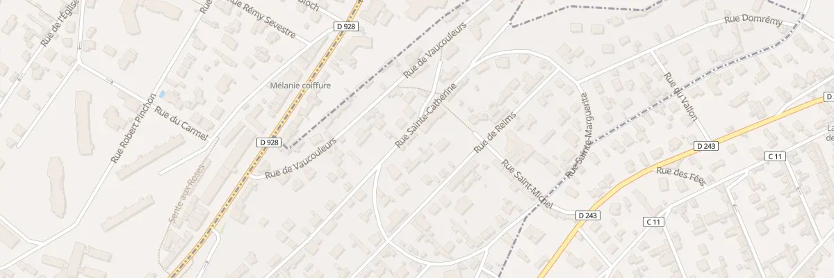 Plan du 18 Rue Sainte Catherine à Rouen