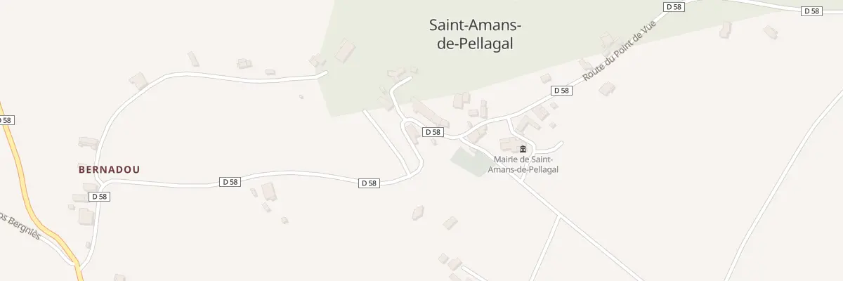 Plan du 5056 Saint Amans de Pellagal à Saint-Amans-de-Pellagal