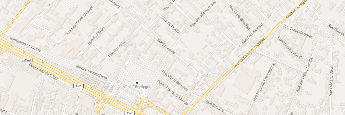 Plan du 2T Rue des Marronniers à Rouen