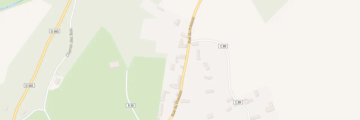 Plan du 19 Rue du Pressoir à Acon