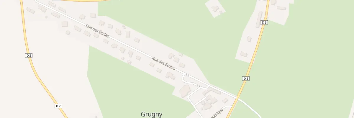 Plan du 190 Rue des Ecoles à Grugny