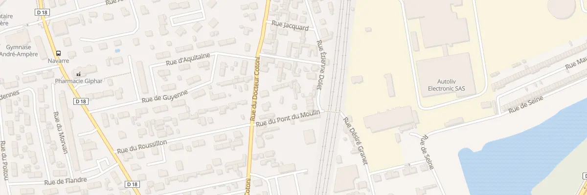 Plan du 29 Rue Docteur Cotoni à Saint-Étienne-du-Rouvray
