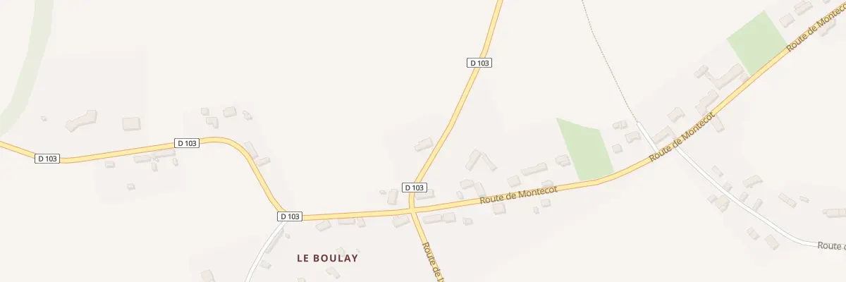 Plan du 70 Rte du Château d’Eau au Favril
