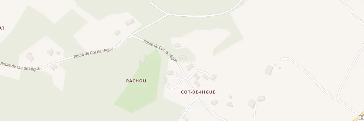 Plan du 5134 Cot de Higue à Beaupuy