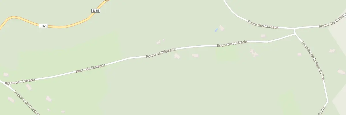 Plan du 508 Rte de l’Estrade à Sergeac