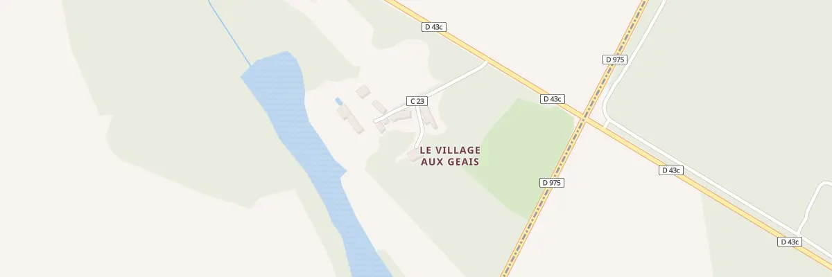 Plan du 5080 Le Village aux Geais à Obterre