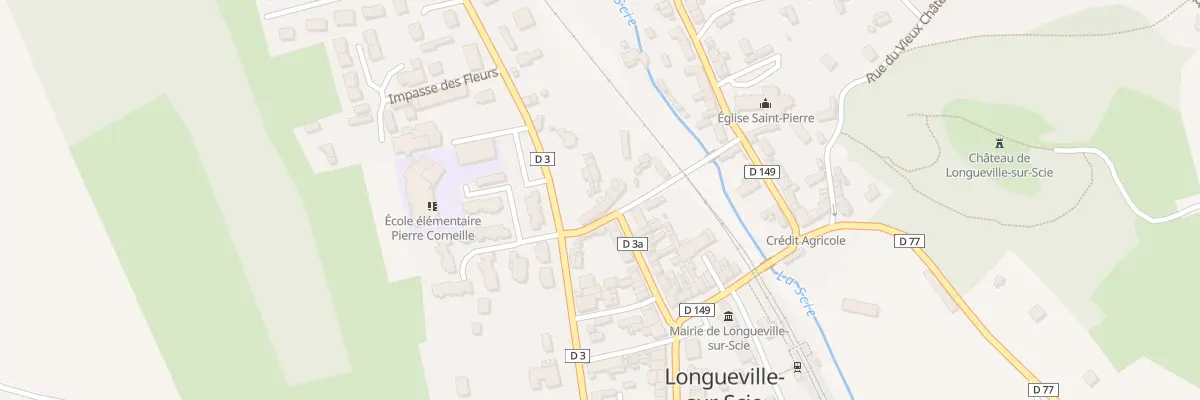 Plan du 5 Rue du Pont Saint-pierre à Longueville-sur-Scie