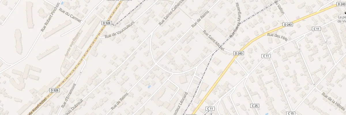 Plan du 72 Rue de Reims à Rouen