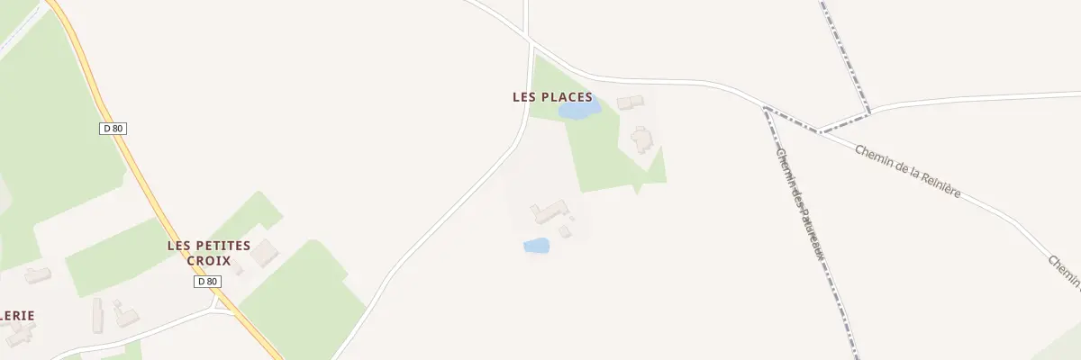 Plan du 5135 Les Places à Souvigny-de-Touraine
