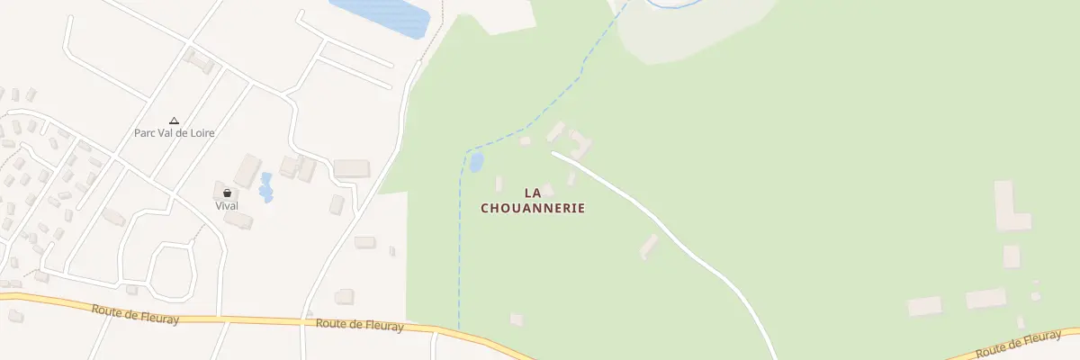 Plan du 4 La Chouannerie à Mesland