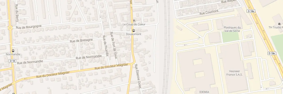 Plan du 233 Rue Lazare Carnot à Saint-Étienne-du-Rouvray