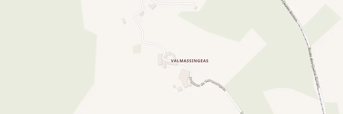 Plan du 836 Imp de Valmassingeas à Fanlac