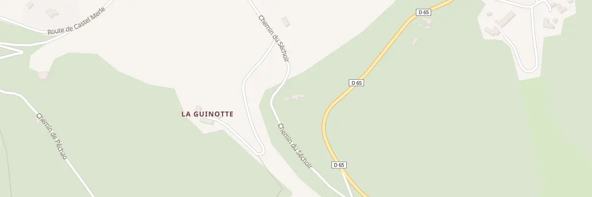 Plan du 399 Che du Séchoir à Sergeac