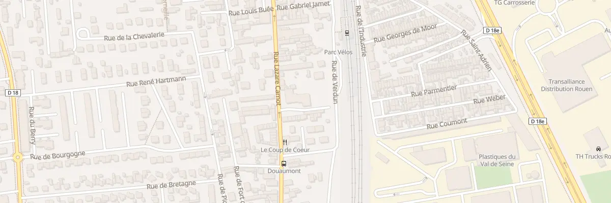 Plan du 141 Rue Lazare Carnot à Saint-Étienne-du-Rouvray
