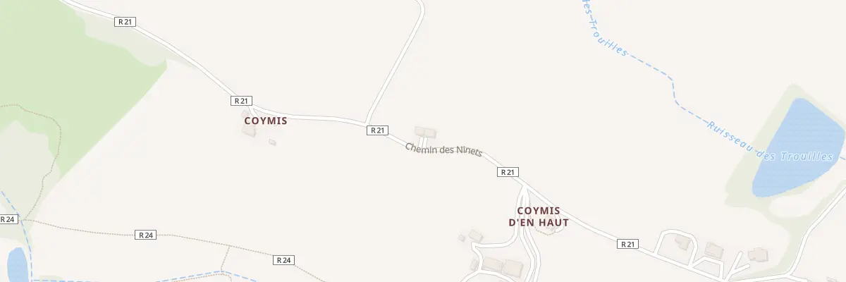 Plan du 1161 Che des Ninets à L’Isle-Jourdain