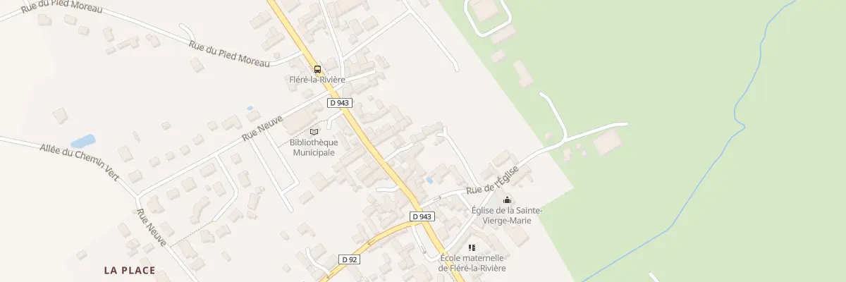 Plan du 7 Imp des Bons Enfants à Fléré-la-Rivière