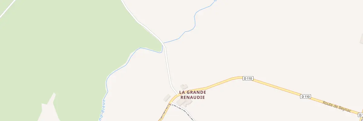 Plan du 2041 Rte de Beynac à Séreilhac