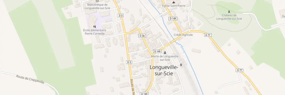 Plan du 9 Rue Guynemer à Longueville-sur-Scie