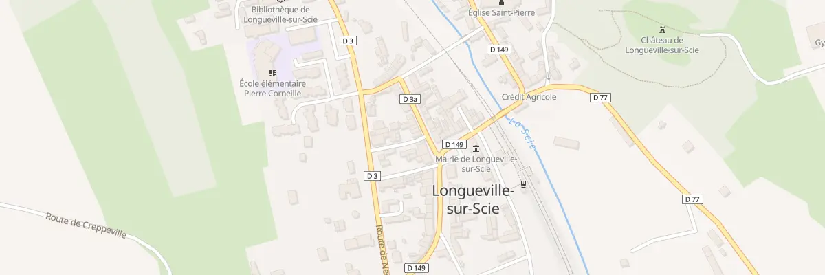 Plan du 7 Rue Guynemer à Longueville-sur-Scie