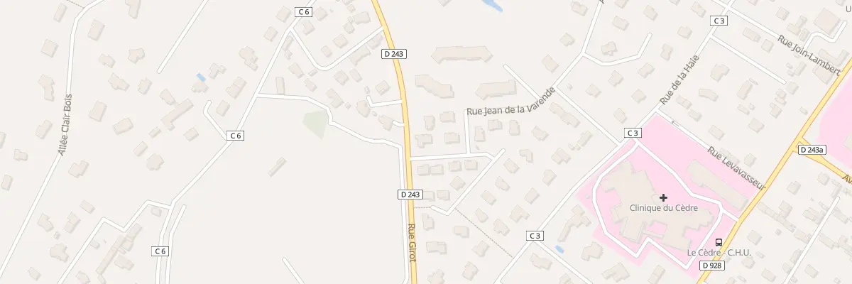Plan du 25 Rue Jean Louis Breteau à Bois-Guillaume