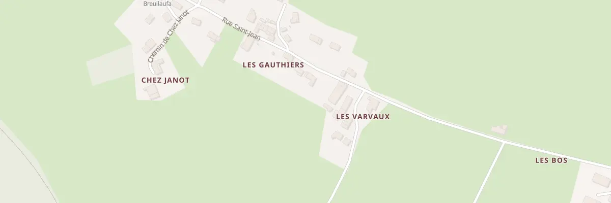 Plan du 50 Rue Saint-Jean à Breuilaufa