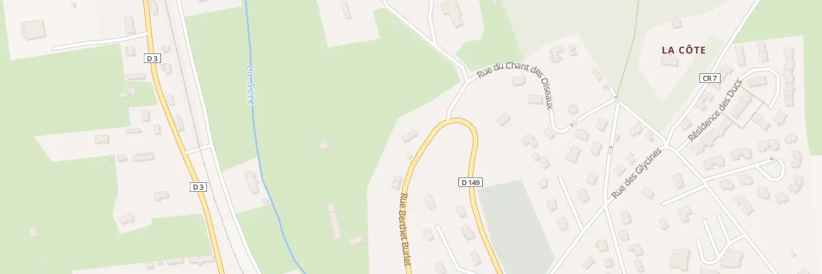 Plan du 45 Rue Berthet Burlet à Longueville-sur-Scie