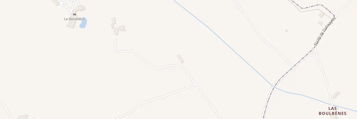 Plan du 730 Che de Martel à Montagudet