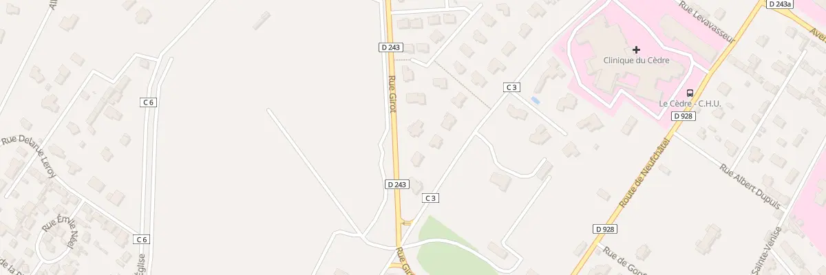 Plan du 328 Rue Girot à Bois-Guillaume