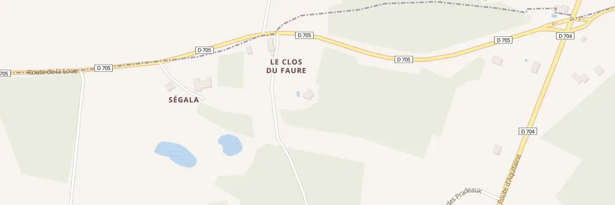 Plan du 54F Puy de Tuquet à Preyssac-d’Excideuil