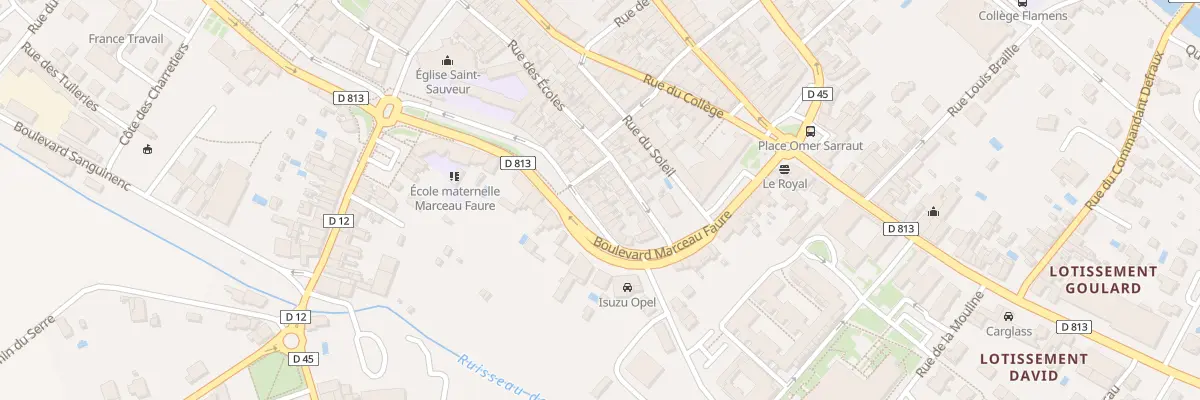 Plan du 27 Bd Marceau Faure à Castelsarrasin