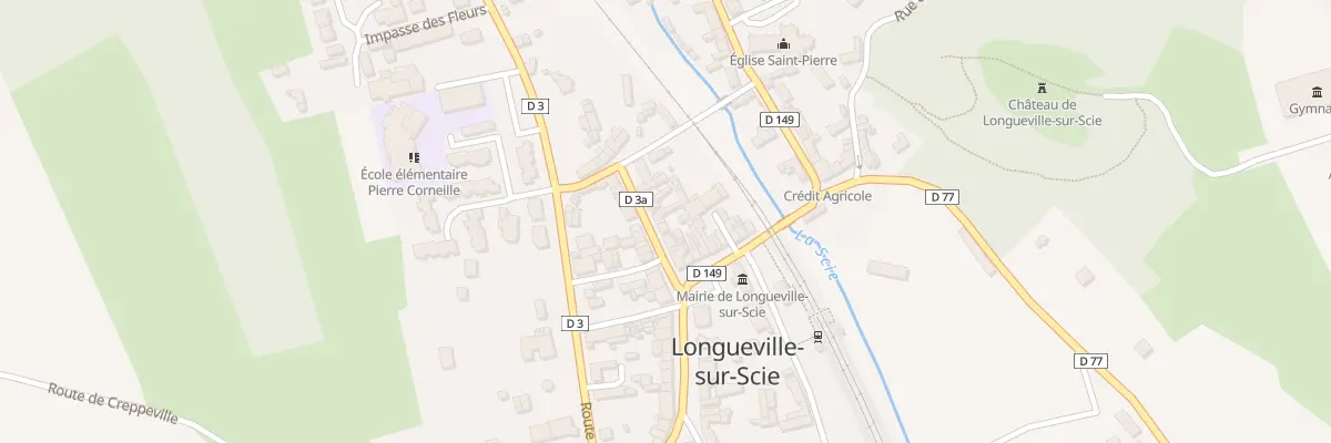 Plan du 10 Rue Guynemer à Longueville-sur-Scie