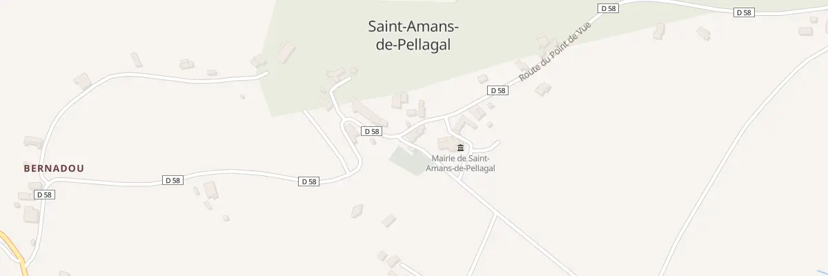 Plan du 5115 Saint Amans de Pellagal à Saint-Amans-de-Pellagal