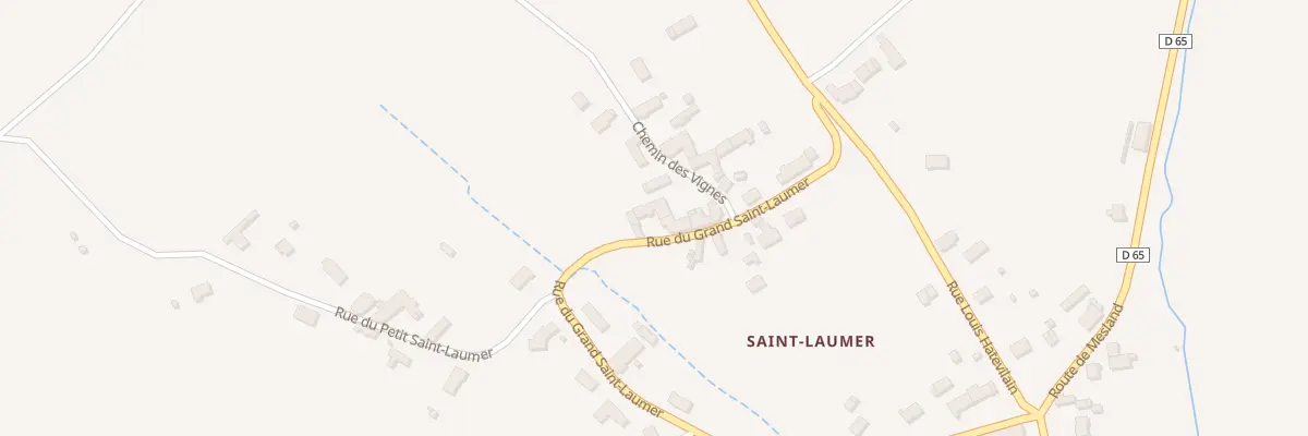Plan du 43 Rue du Grand St Laumer à Monteaux