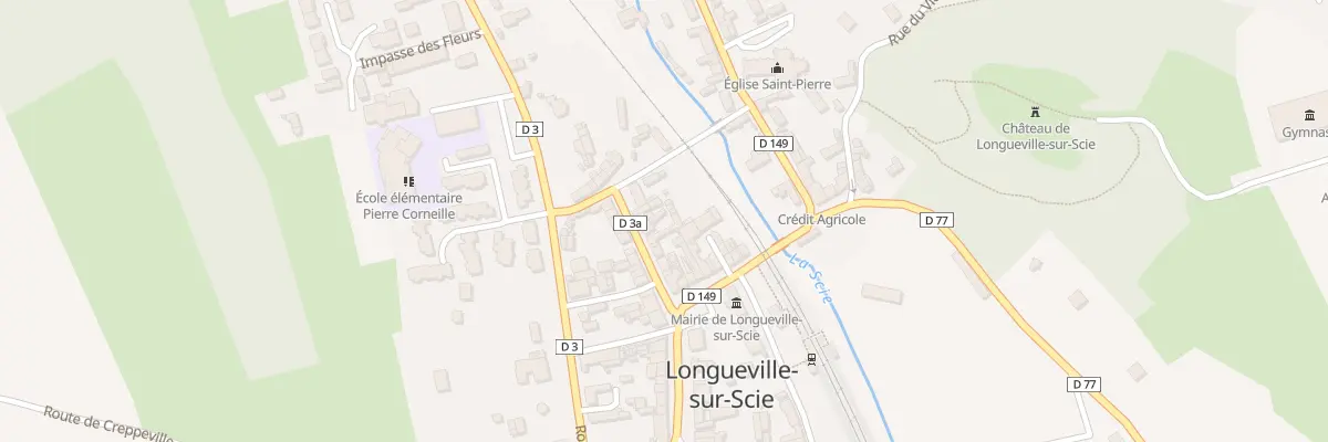 Plan du 14 Rue Guynemer à Longueville-sur-Scie
