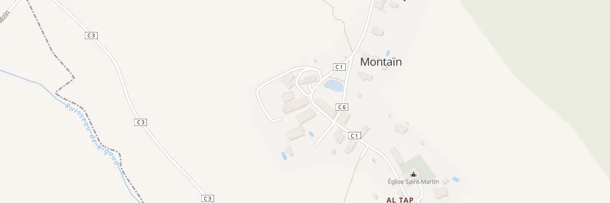 Plan du 5019 Village à Montaïn