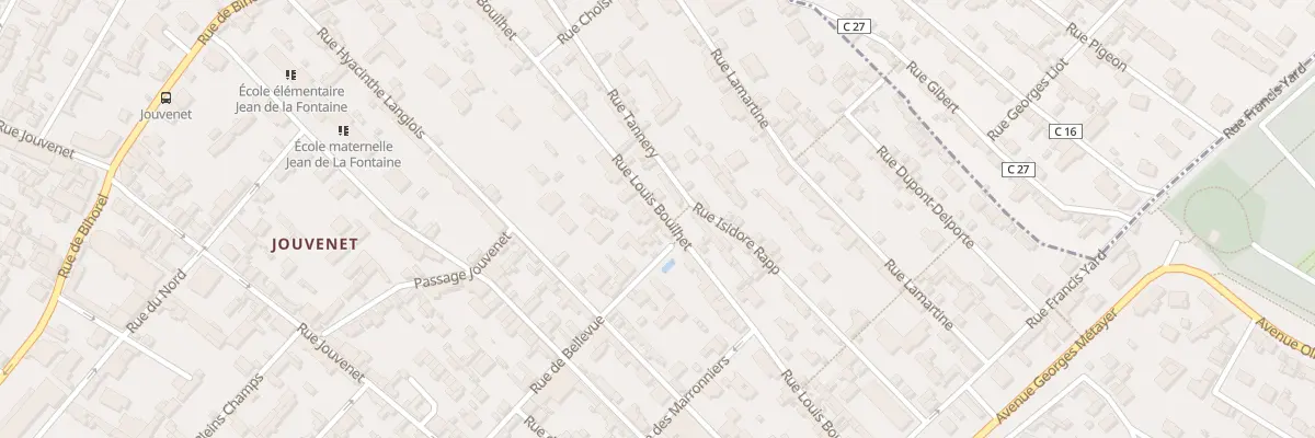 Plan du 19 Rue Louis Bouilhet à Rouen
