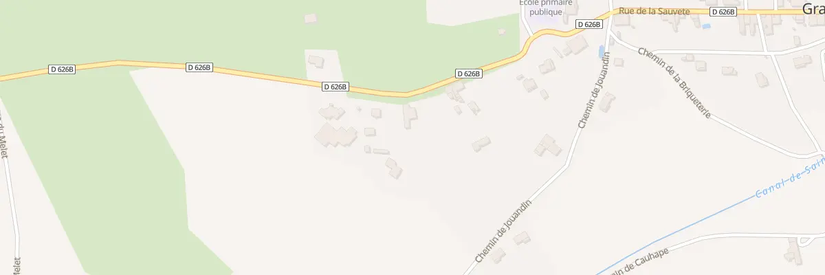 Plan du 155 Lamothe à Gratens