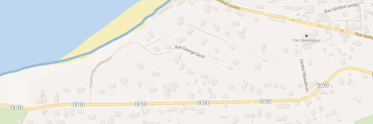 Plan du 5 Rue George Sand à Dieppe